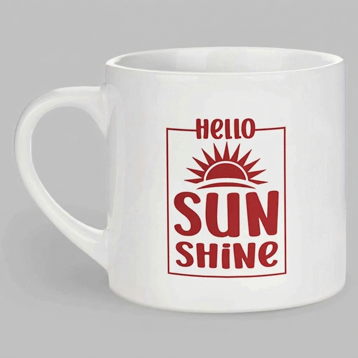 Personalizovaný hrnek na espresso s nápisem – Sunshine