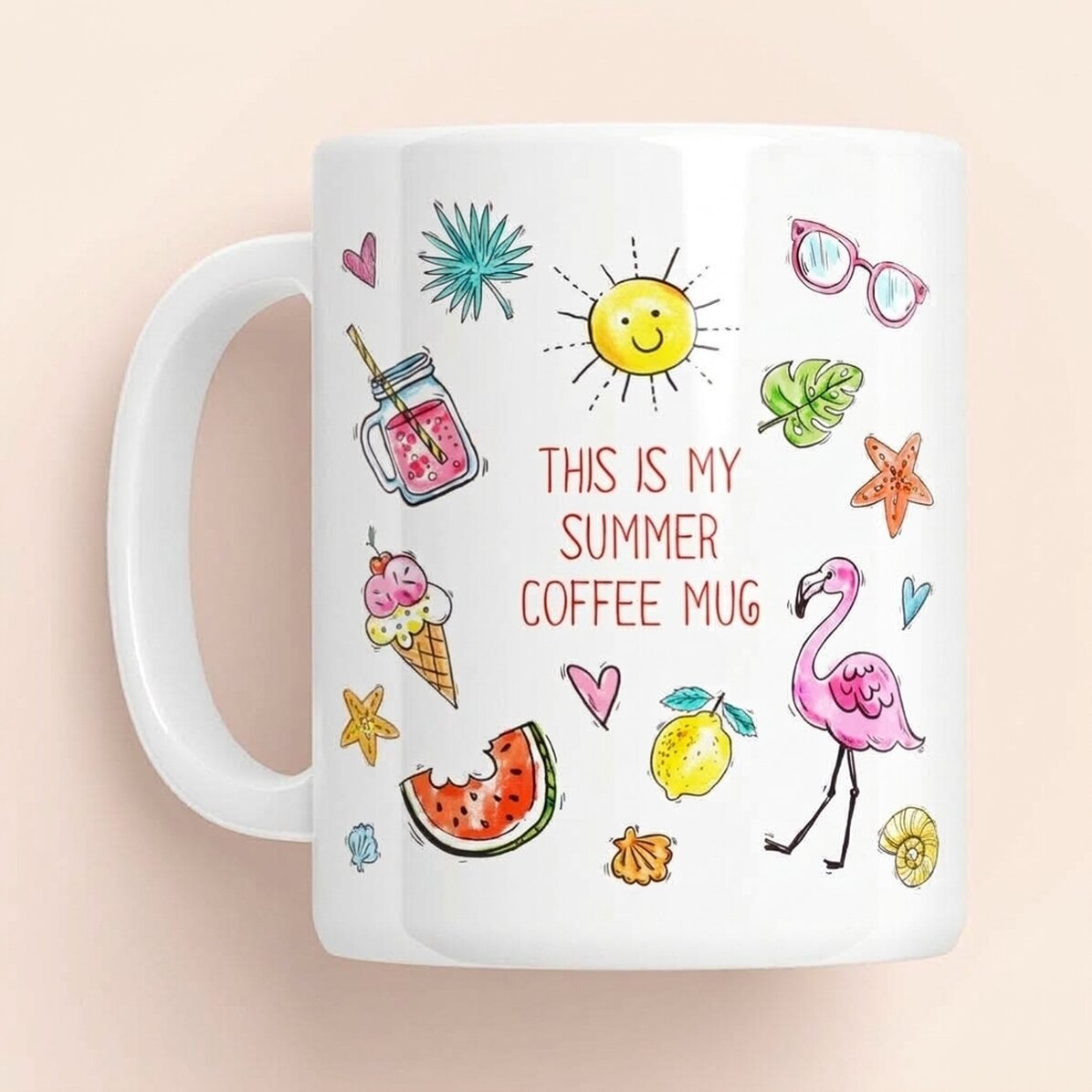 Hrnek s vlastním textem – Summer mug