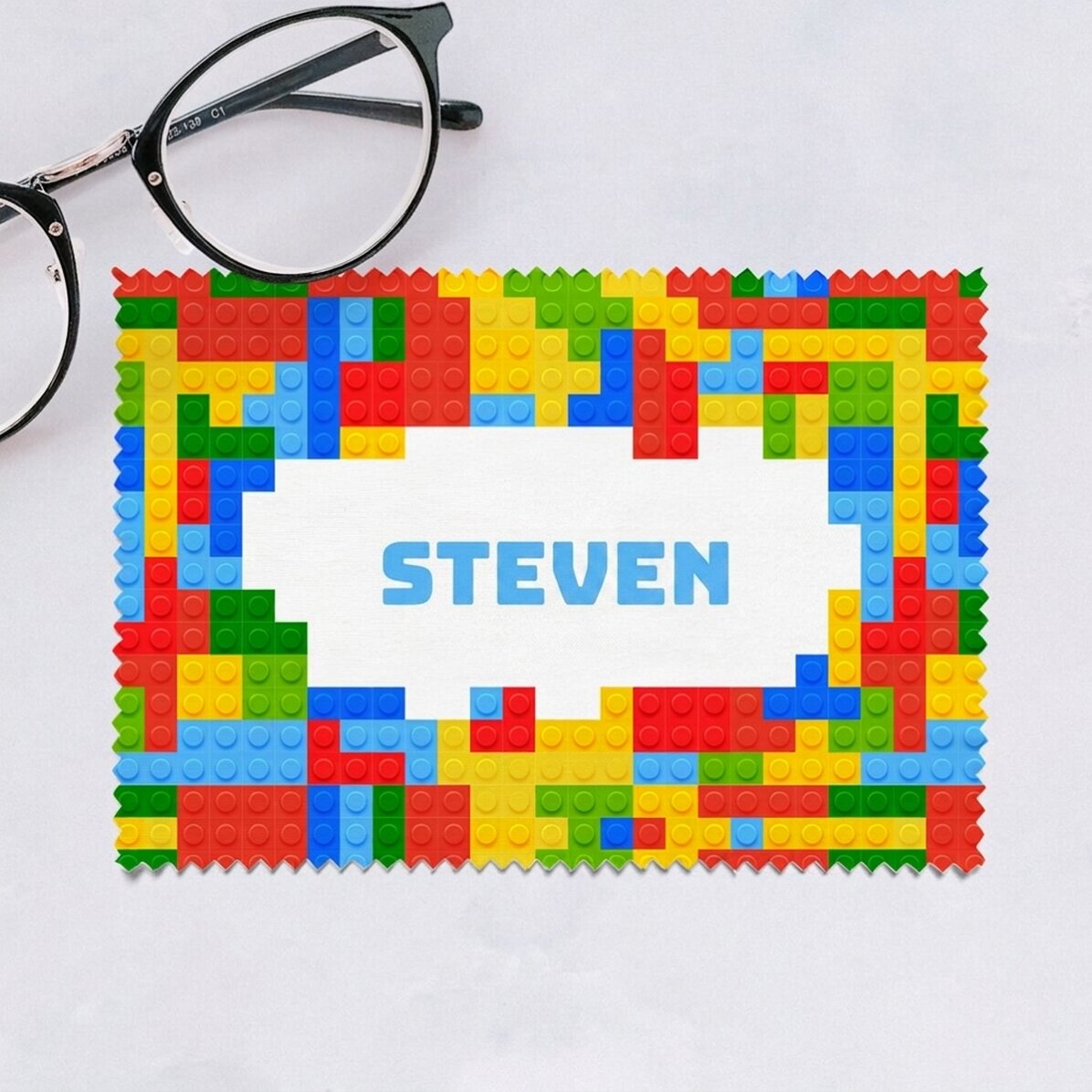 Personalizovaná utěrka na čištění displejů a brýlí – Lego
