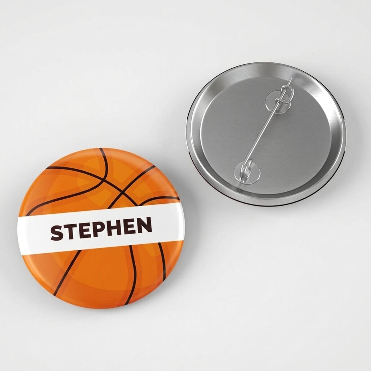 Personalizovaná placka se jménem – basketbal