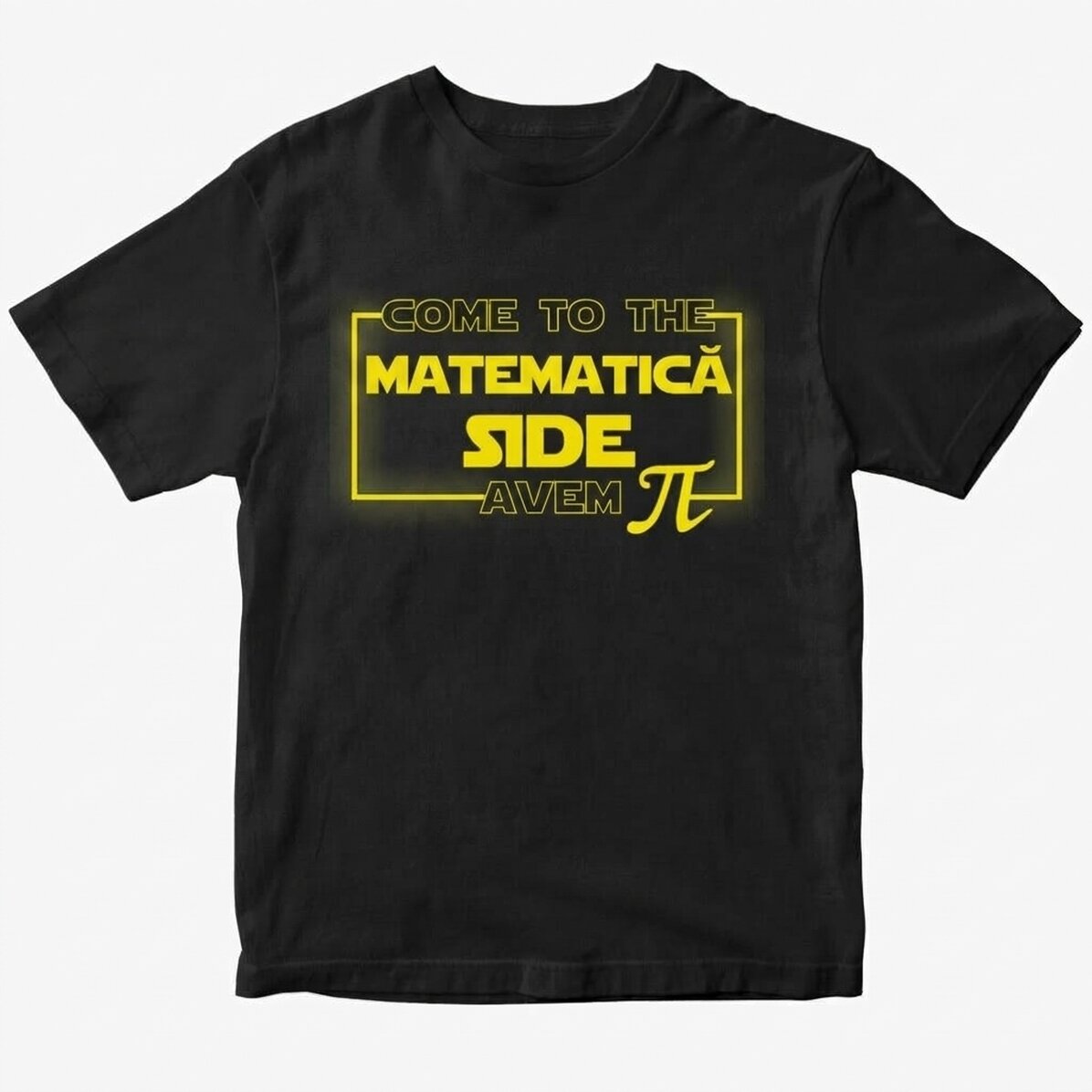 Tričko z bavlny s vlastním potiskem – Math Side
