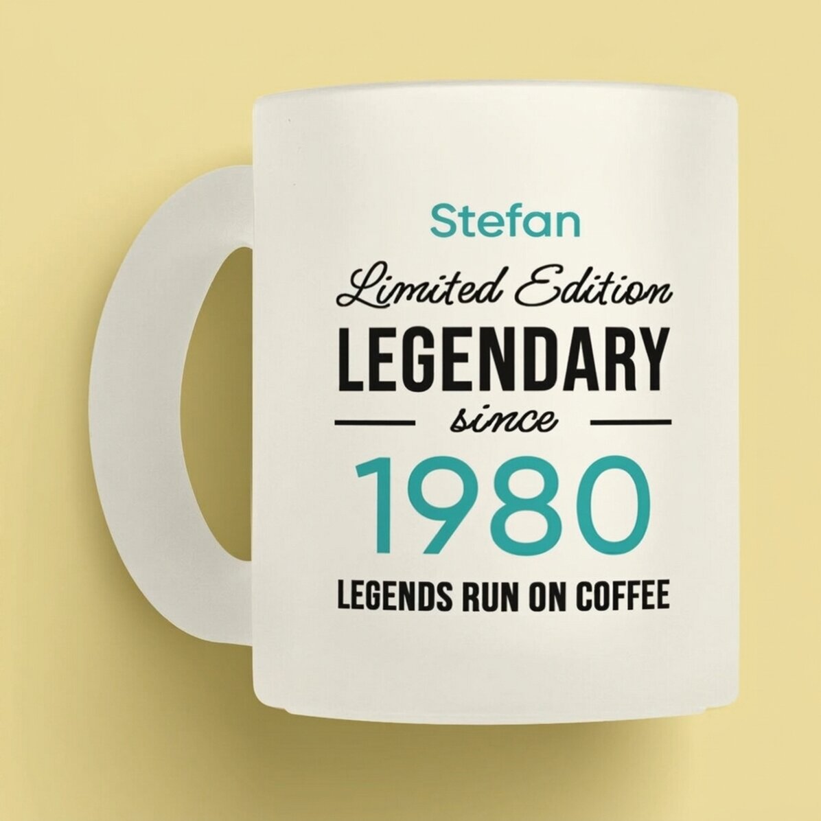 Osobně přizpůsobený hrnek s nápisem – Legendary