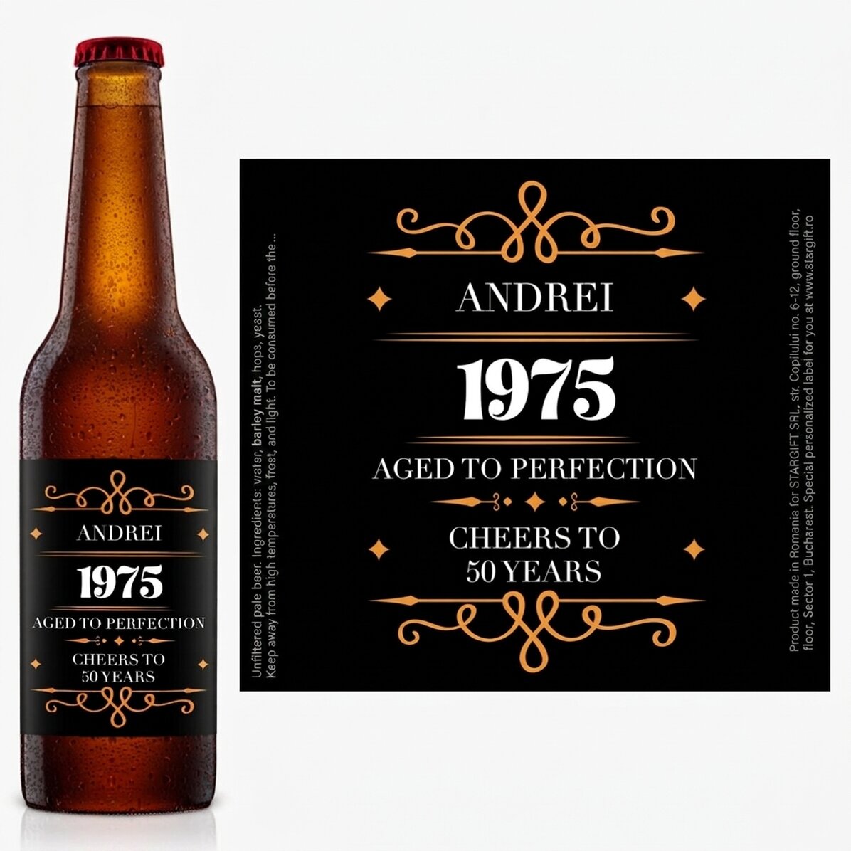 Pivo s vlastním textem – Perfection