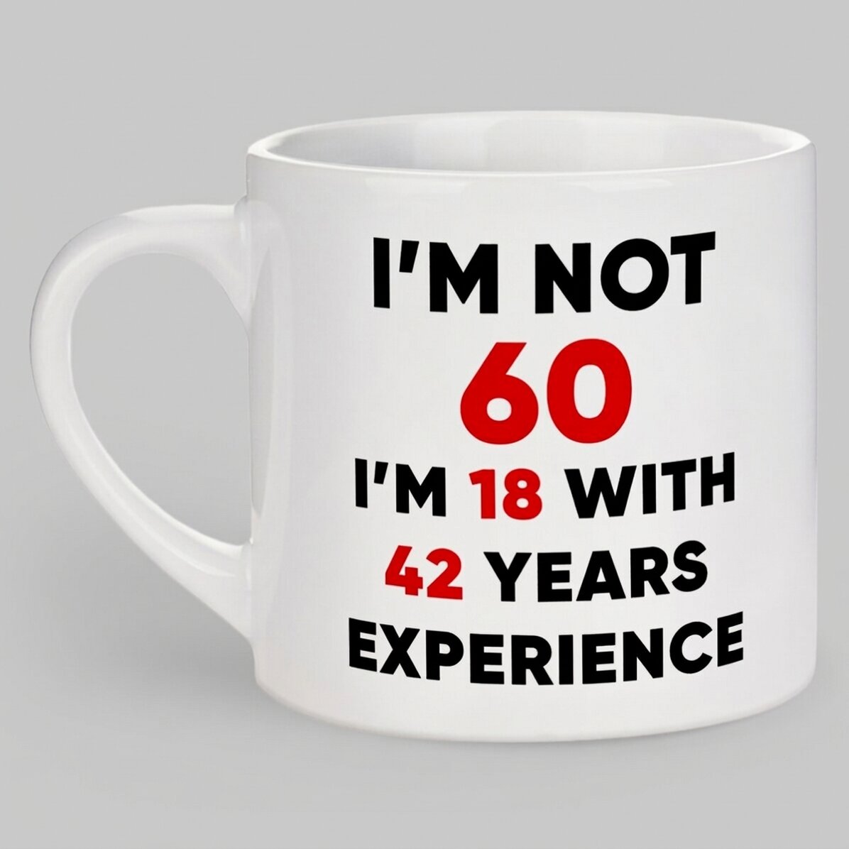 Personalizovaný šálek na espresso s nápisem – Happy Birthday!