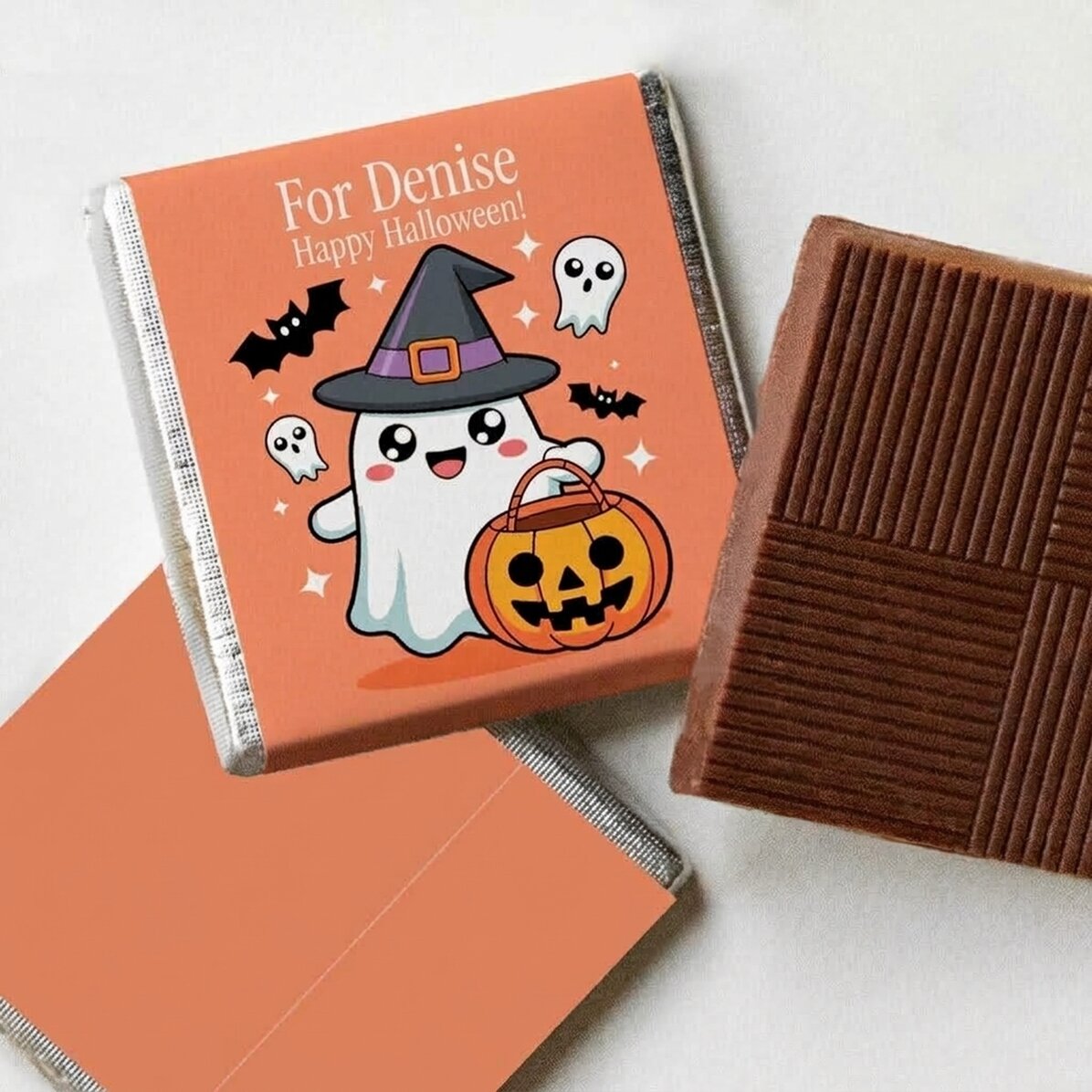 Mini čokoláda s vlastním jménem – Halloween
