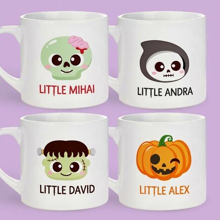 Personalizovaný hrnek pro děti se jménem – Halloween