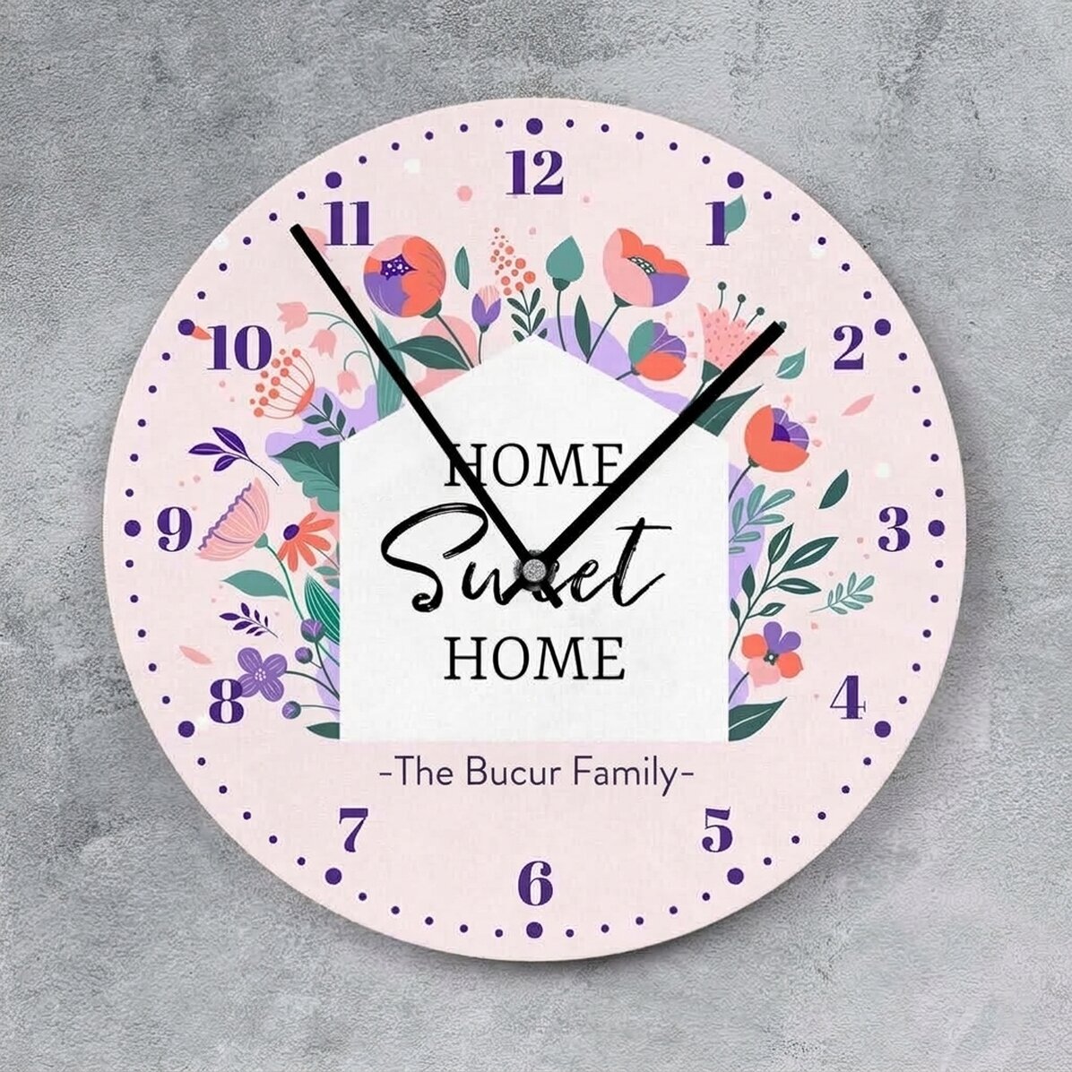 Personalizované hodinky s nápisem – Flowers