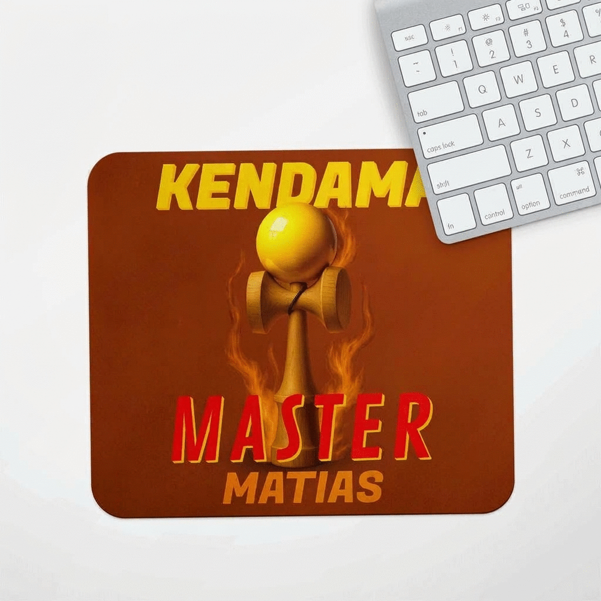 Podložka pod myš s vlastním textem – Kendama Master