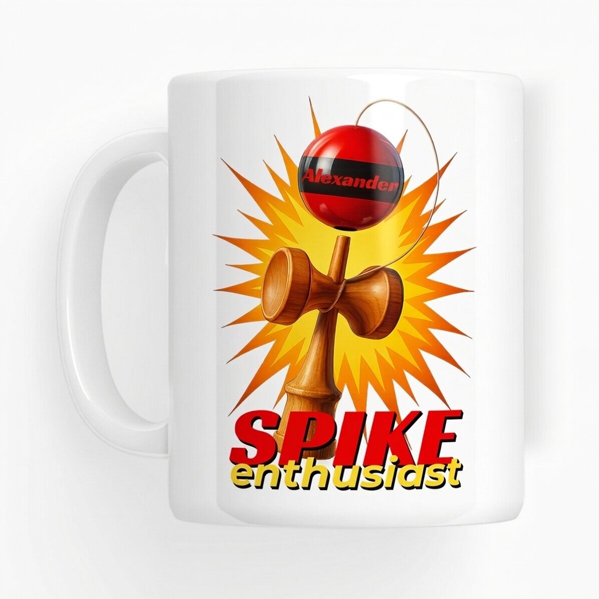 Personalizovaný hrnek s nápisem – Spike Enthusiast