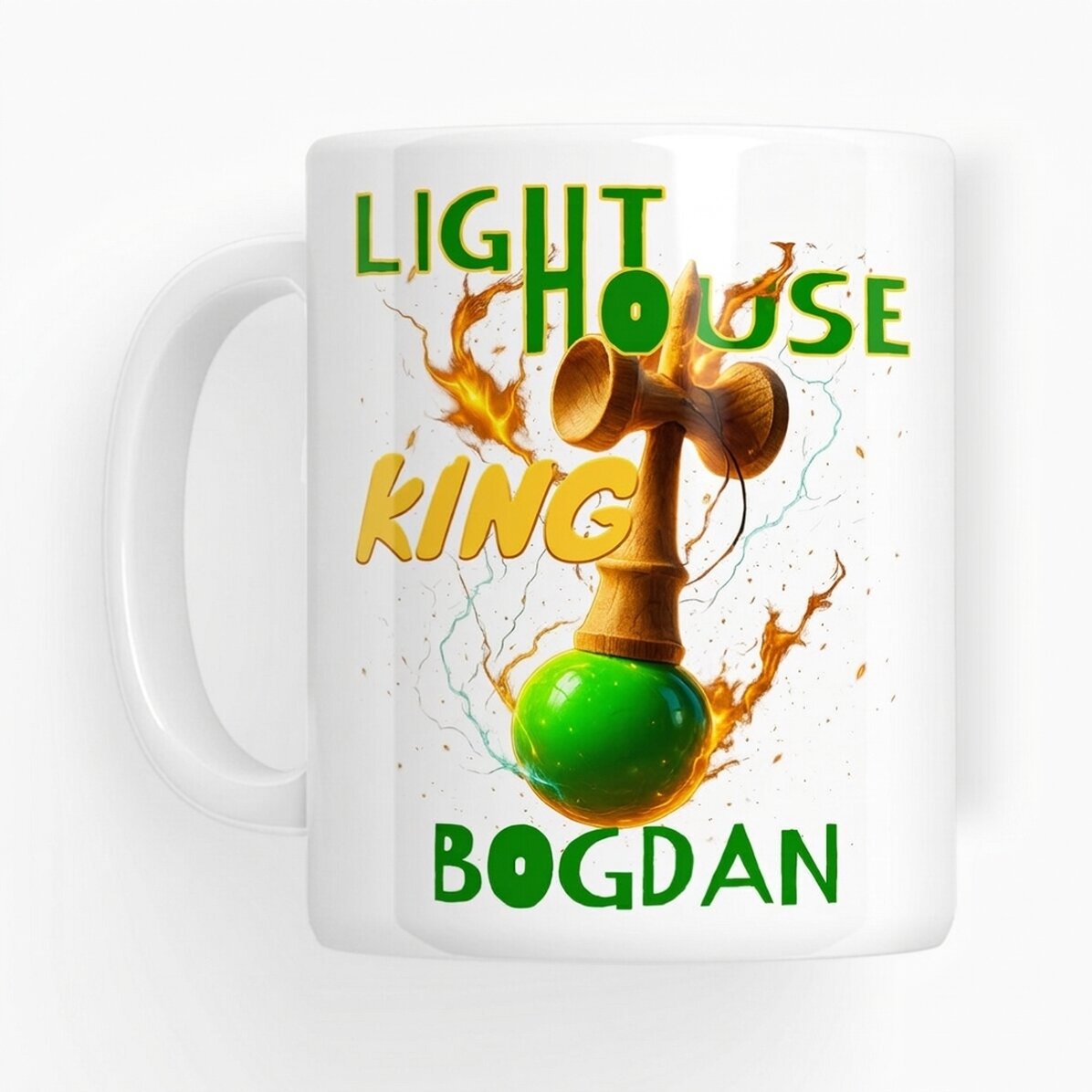 Personalizovaný hrnek s nápisem – Lighthouse King