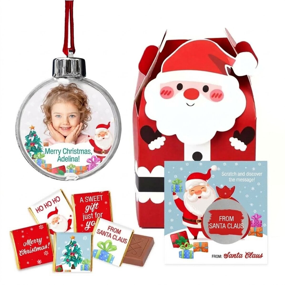 Dárková sada s personalizovaným glóbem – od Santa Clause