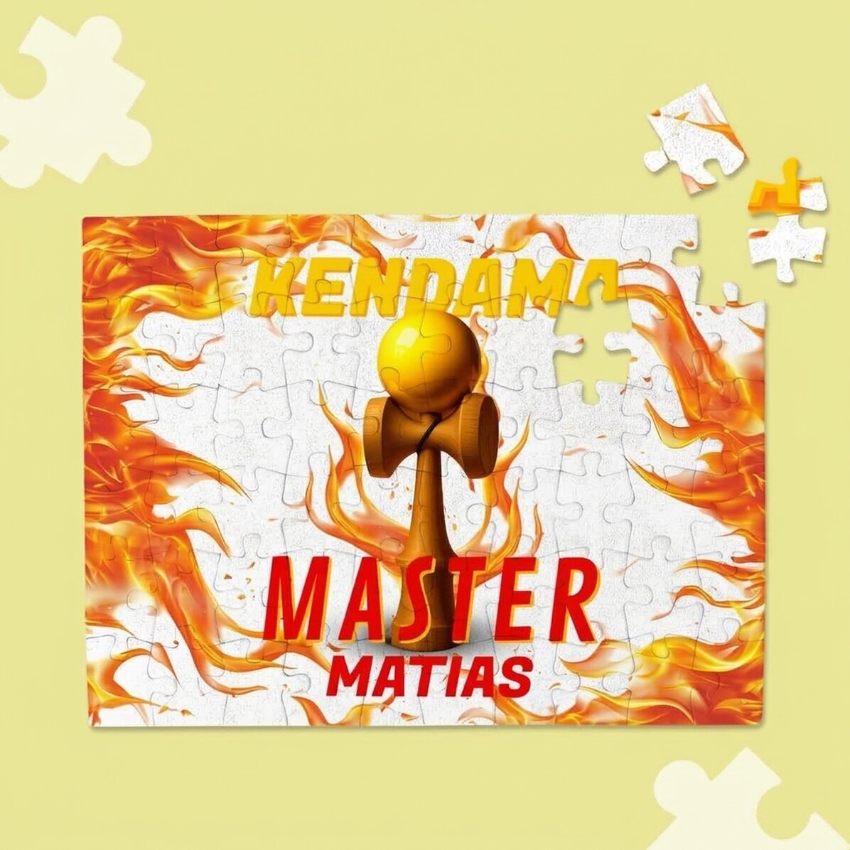 Personalizovaná skládačka pro děti – Kendama Master
