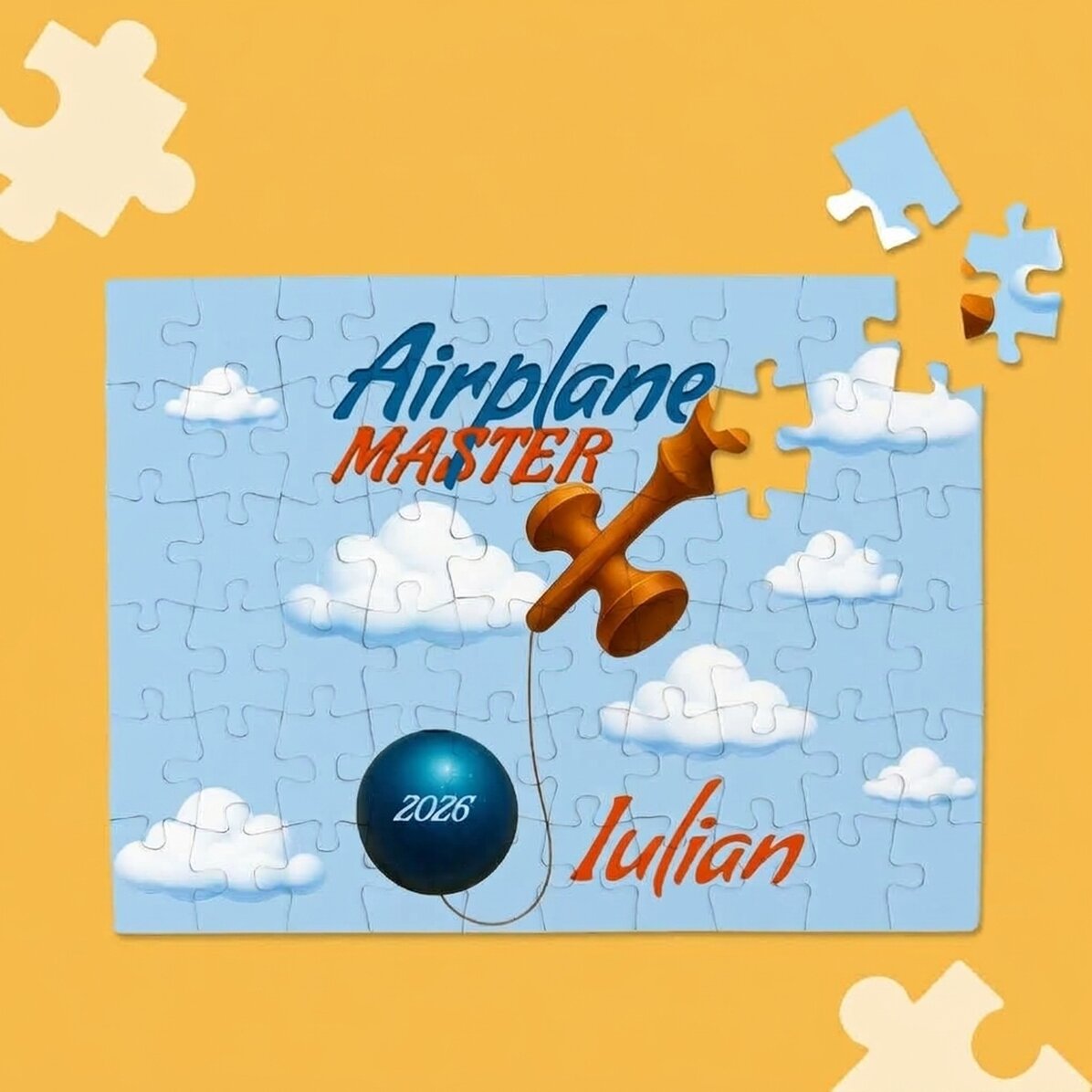 Personalizovaná skládačka pro děti – Airplane Master