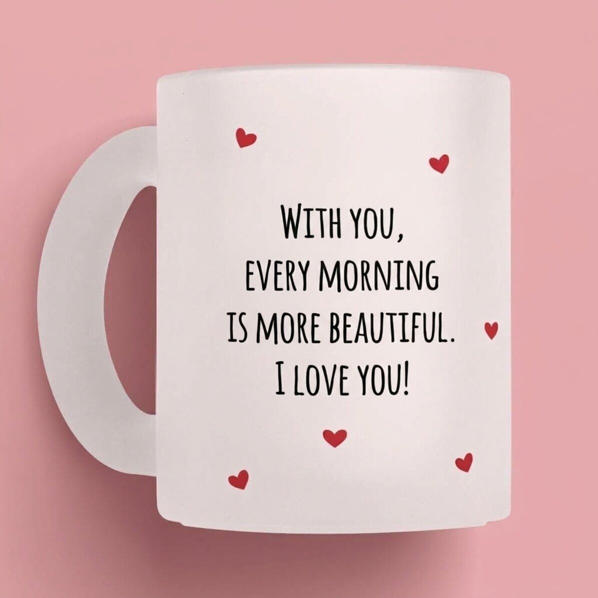 Osobně přizpůsobený hrnek s nápisem – Love