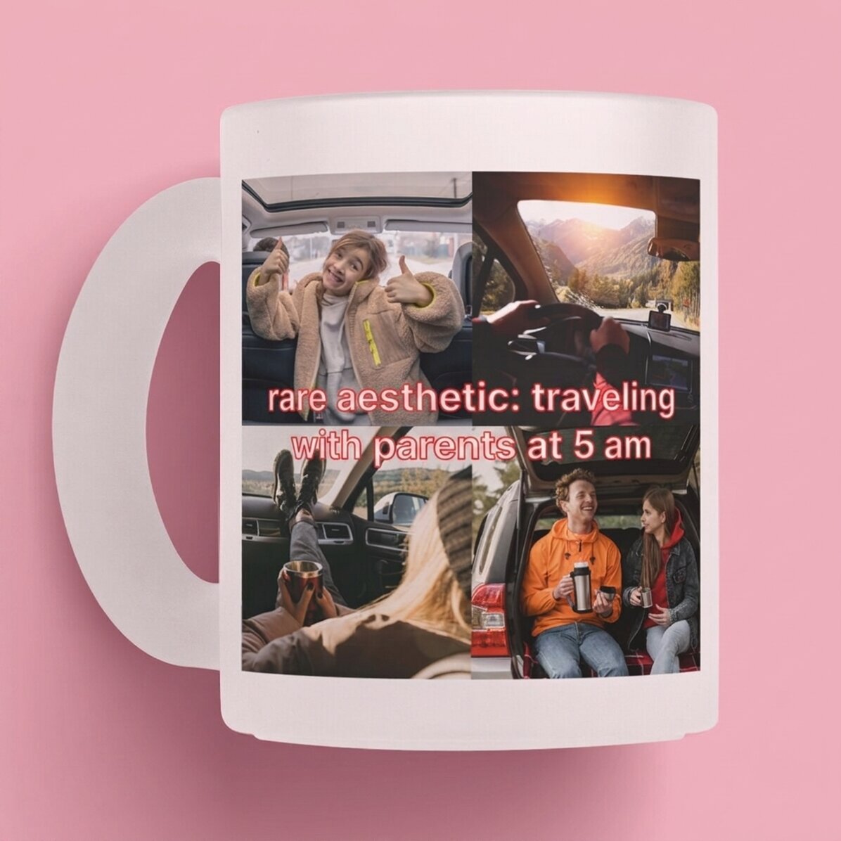 Personalizovaný hrnek s fotografiemi a textem – Rare Aestethic
