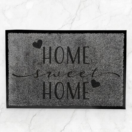 Vlastní interiérový vstupní koberec s nápisem – Home sweet home