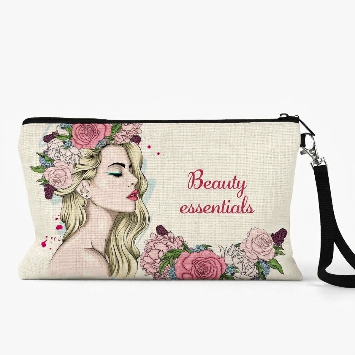 Personalizovaná kosmetická sada s nápisem – Beauty essentials