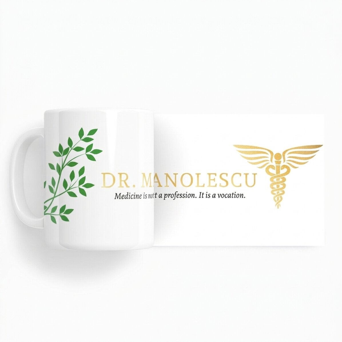 Personalizovaný hrnek s nápisem – Golden Doctor