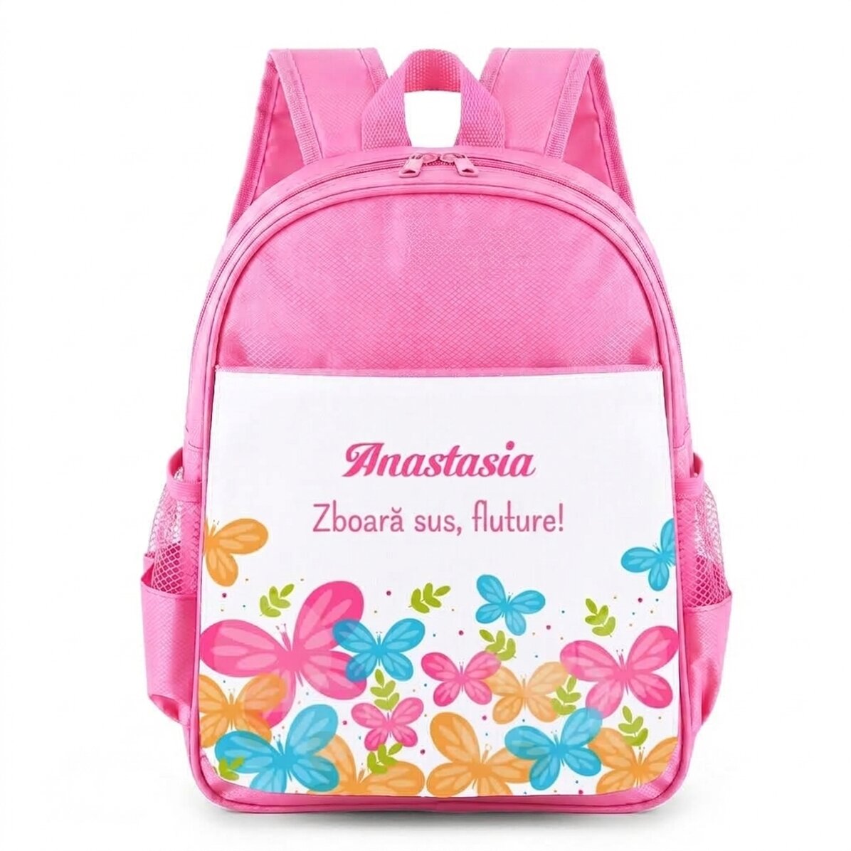 Školní batoh s vlastním jménem – Fluturasi