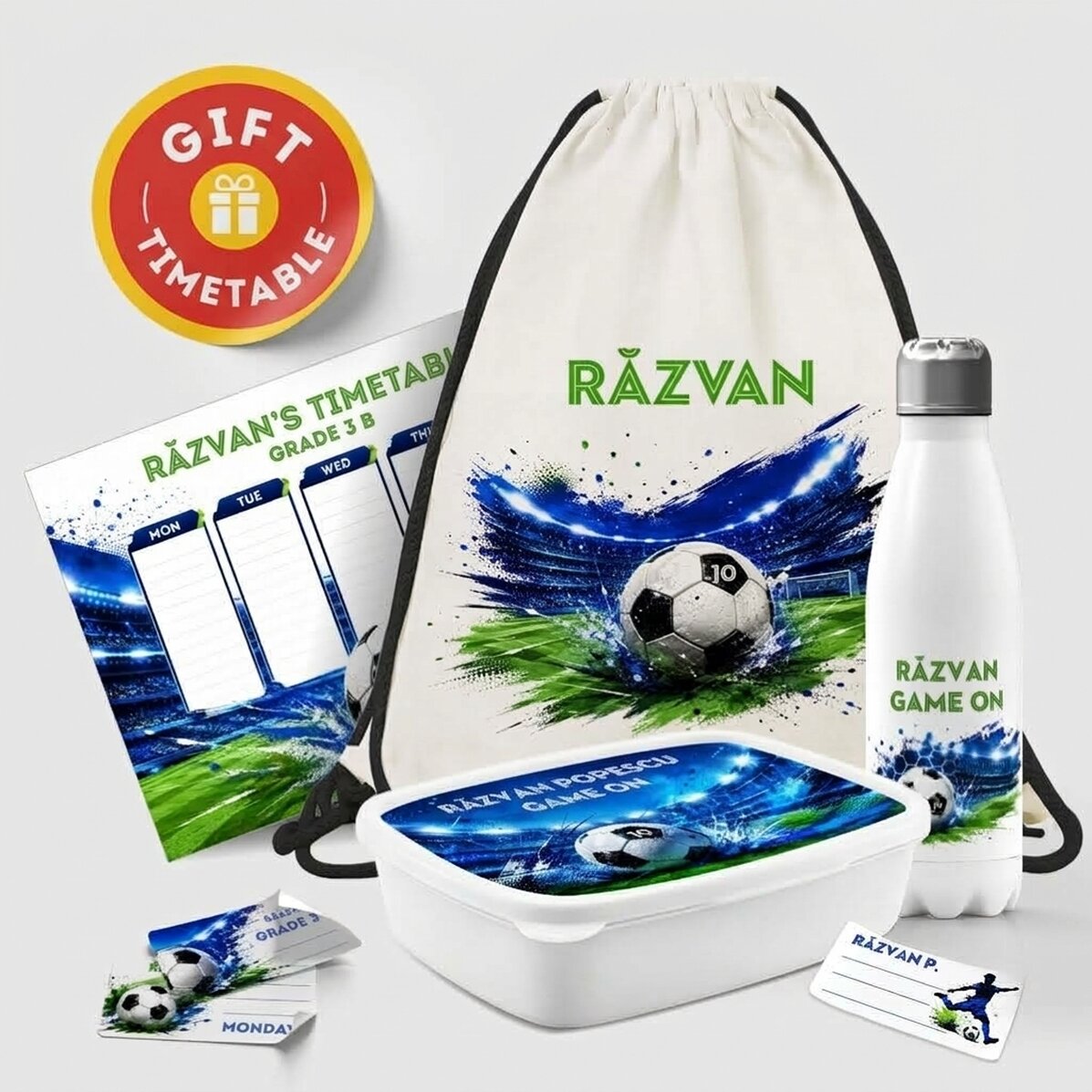 Osobní sada do školy – Fotbal