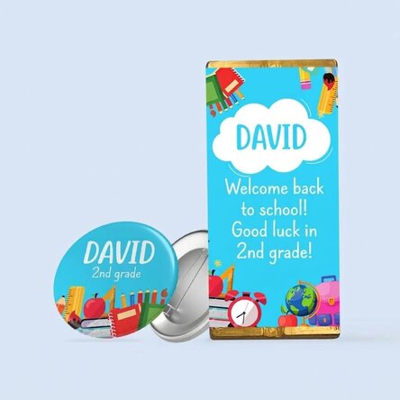 Personalizovaná dárková sada pro děti – Vítej zpět ve škole