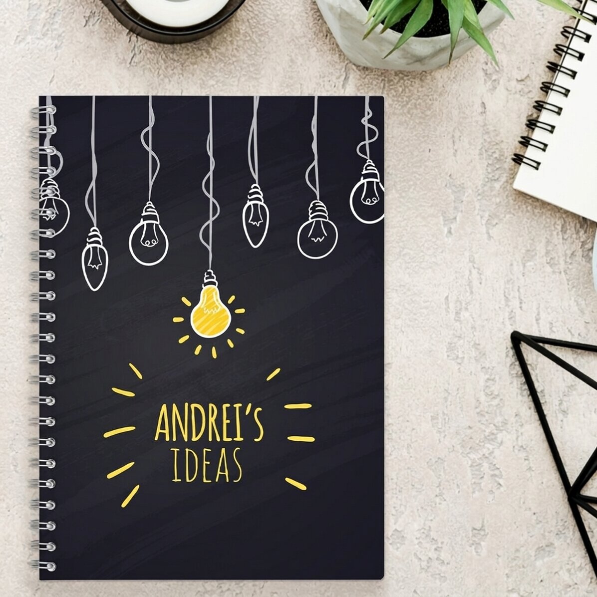 Notebook na míru – Bright Ideas