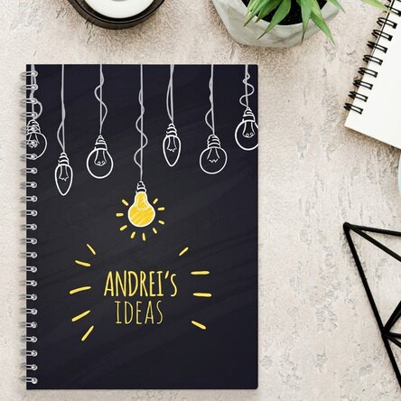 Notebook na míru – Bright Ideas