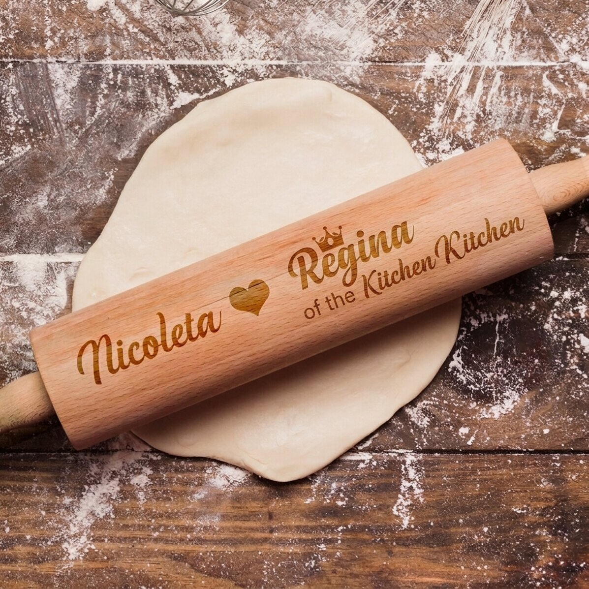 Dřevěná vařečka na míru – Queen of the Kitchen