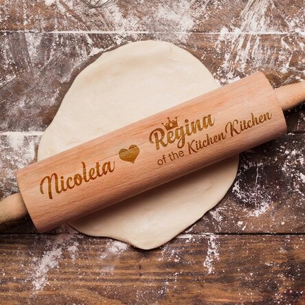 Dřevěná vařečka na míru – Queen of the Kitchen