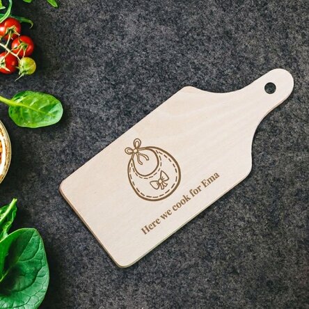 Personalised mini chopping board - Bavetica