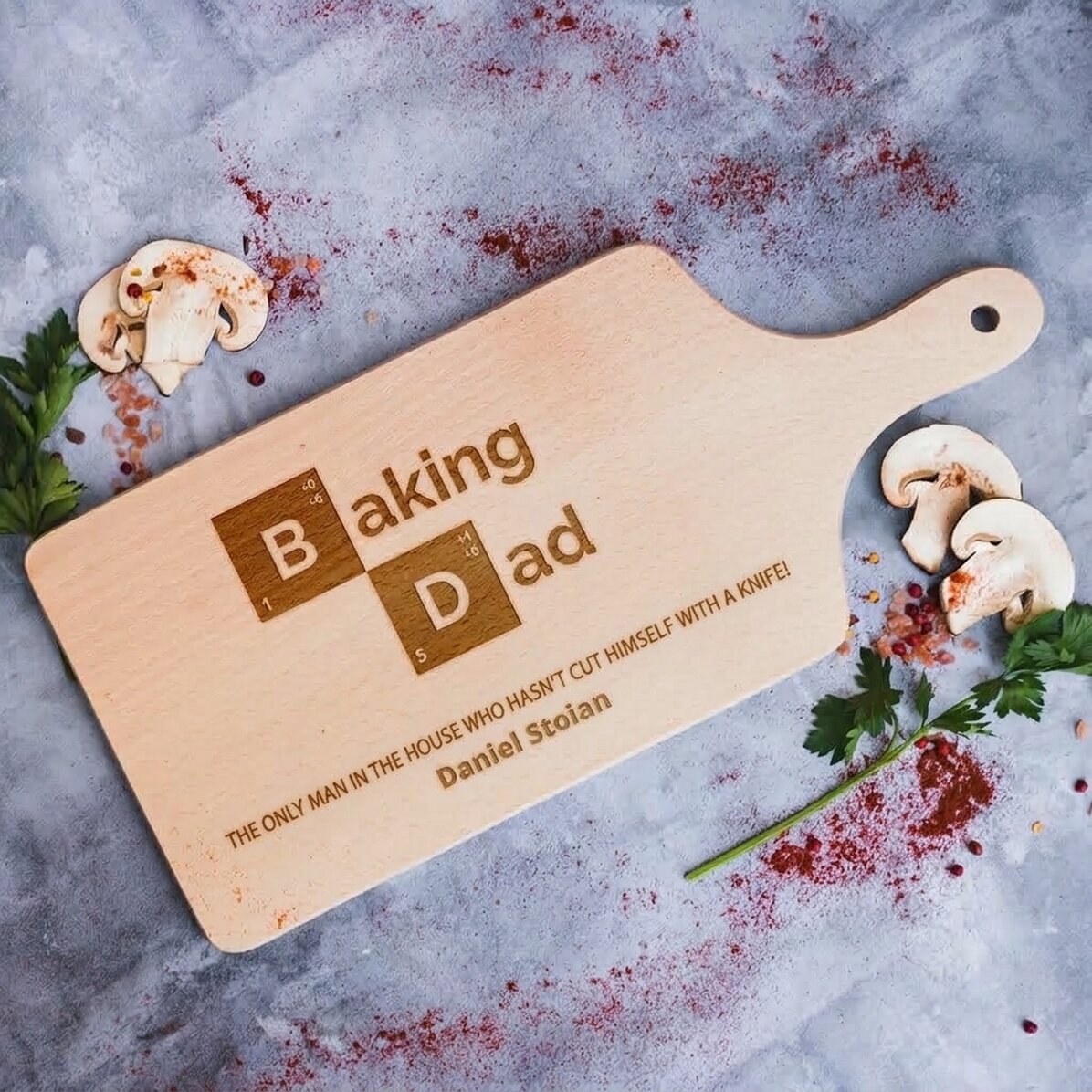 Prkénko na míru – Baking Person