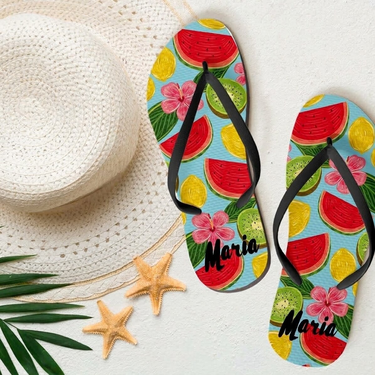 Dětské žabky s vlastním textem – Watermelon
