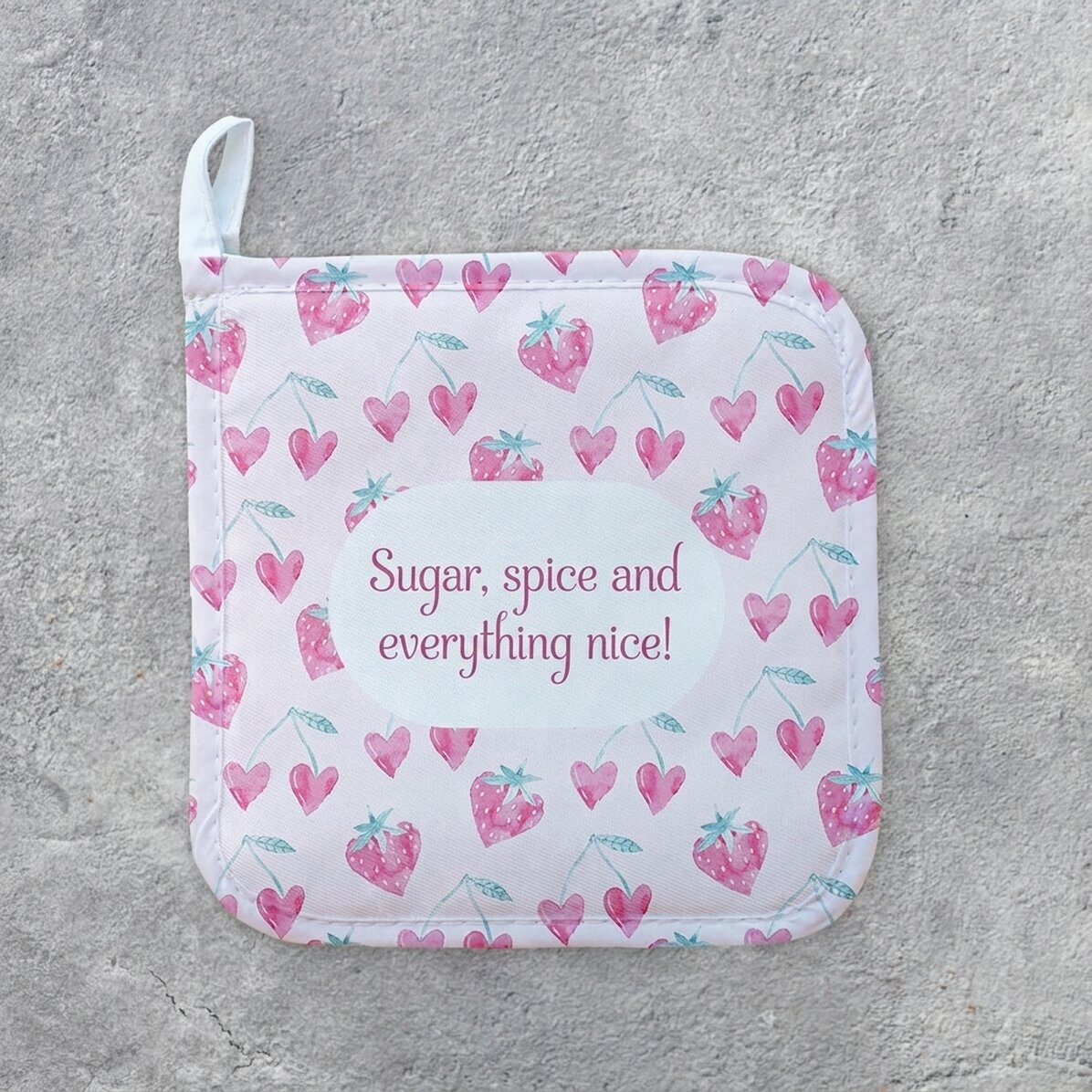 Personalizovaný podstavec pod horký hrnec s nápisem – Sweet