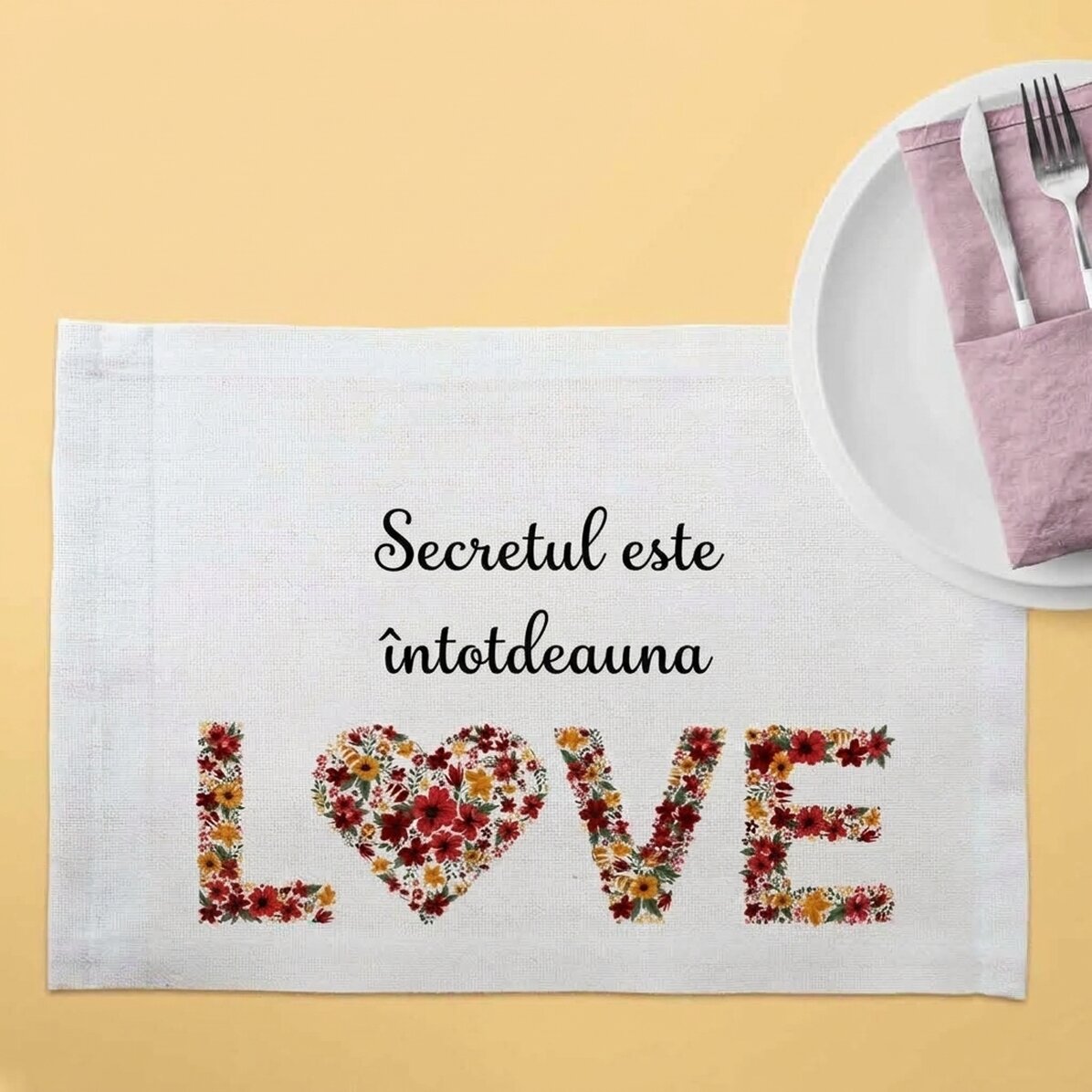 Personalizovaný podtácek – The secret ingredient