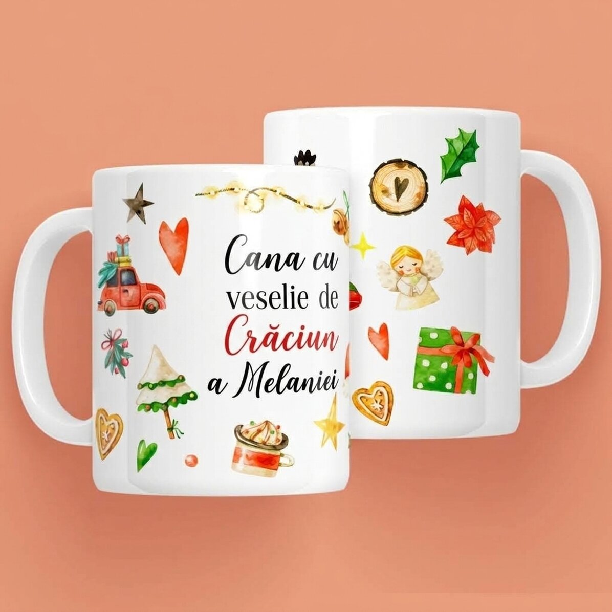 Hrnek s tvým jménem – Christmas Cheer