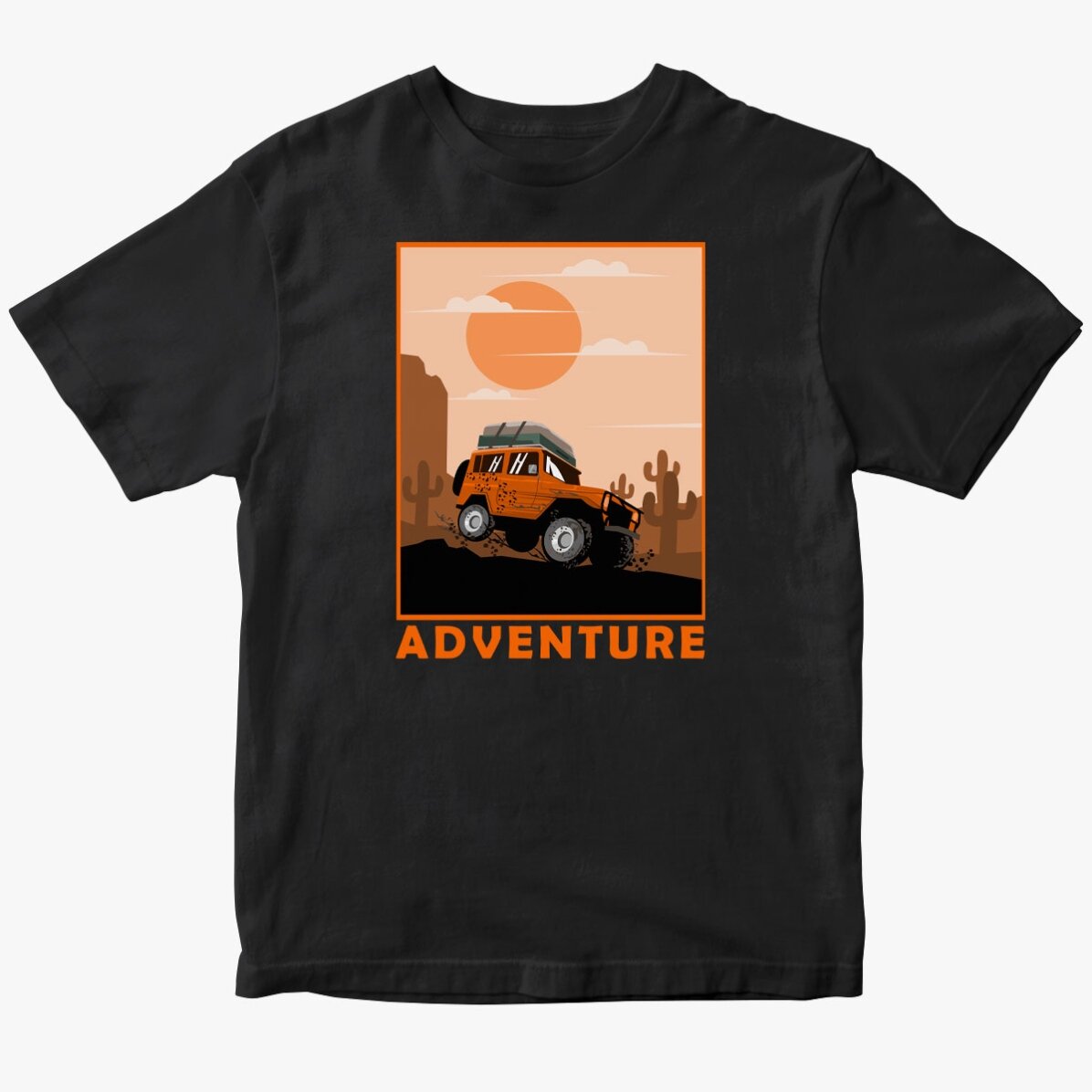Dětské tričko z bavlny s vlastním potiskem – Adventure