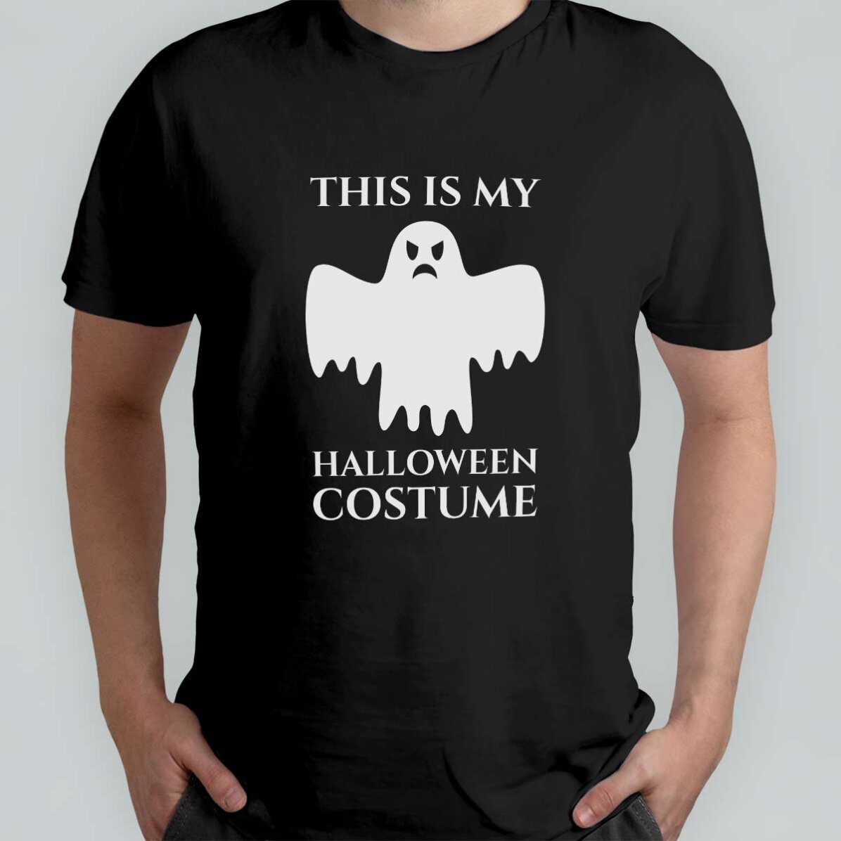 Bavlněné tričko s vlastním nápisem – Halloween