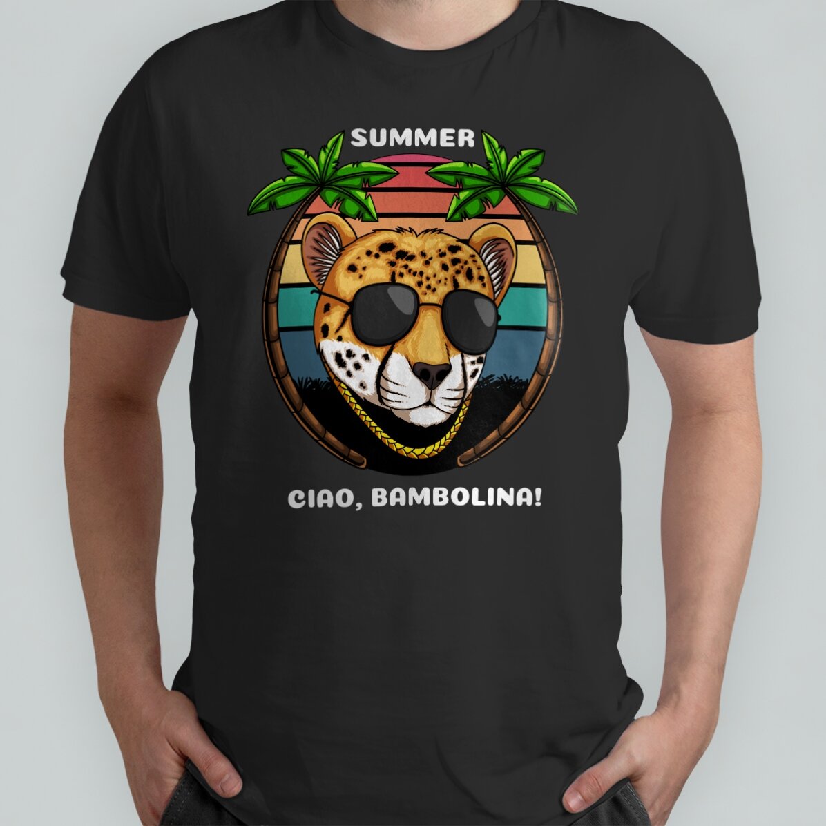 Bavlněné tričko s vlastním nápisem – Jaguar style
