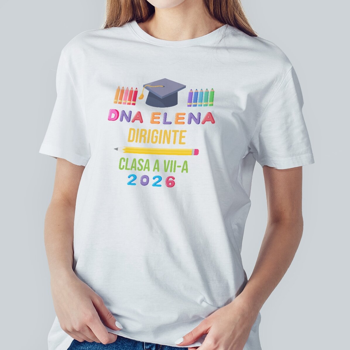 Tričko s vlastním nápisem – Promoce