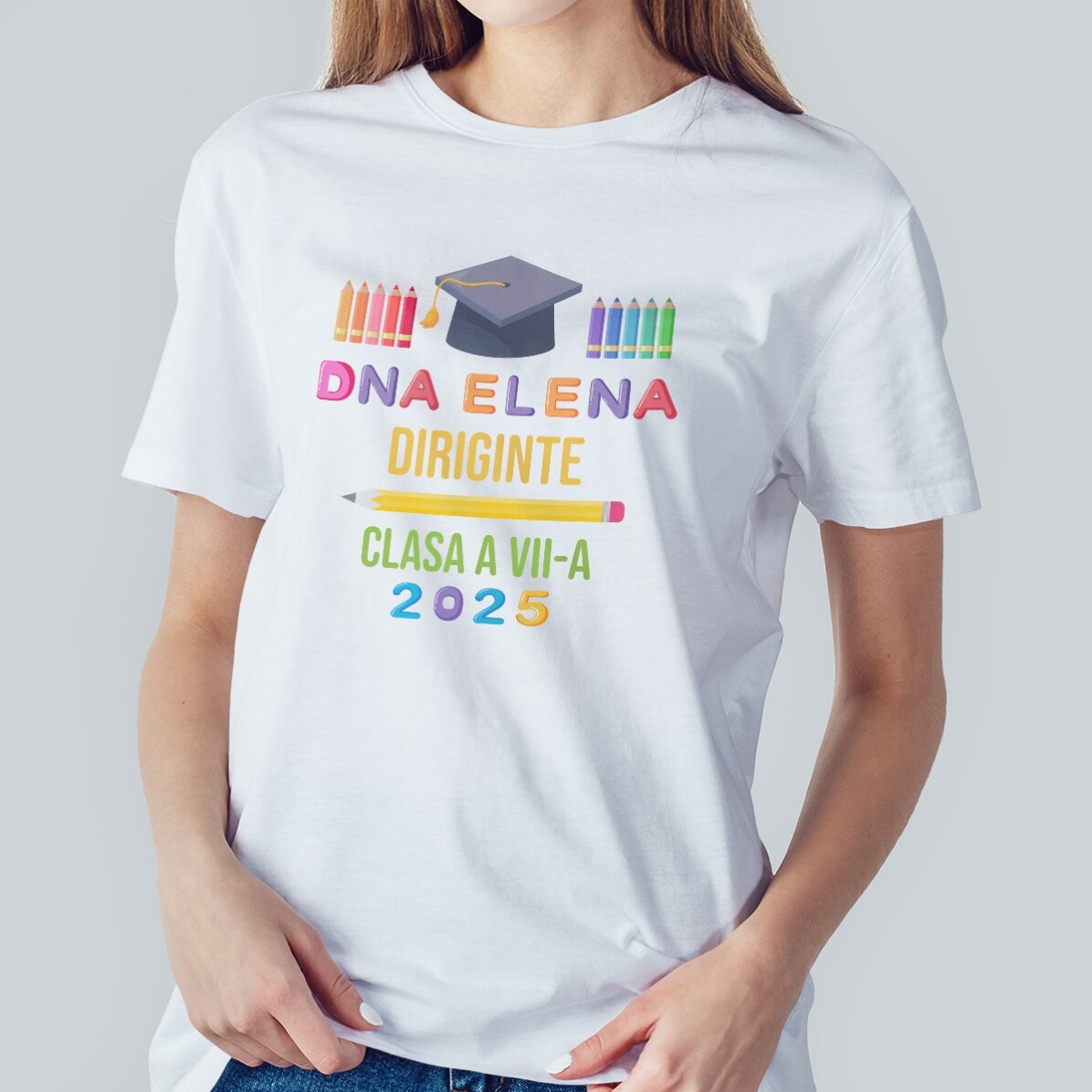 Tričko s vlastním nápisem – Promoce