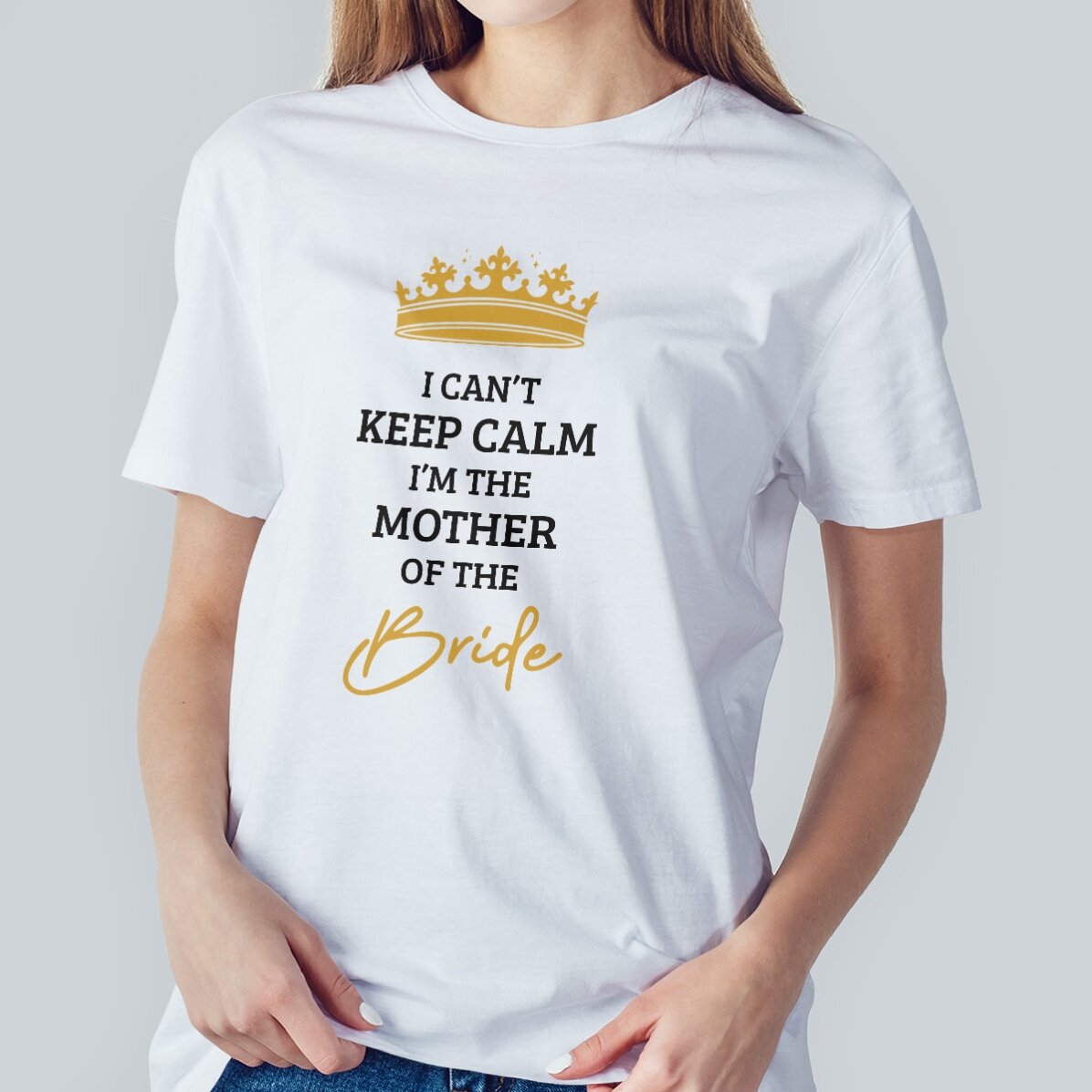 Tričko s vlastním nápisem – Keep Calm