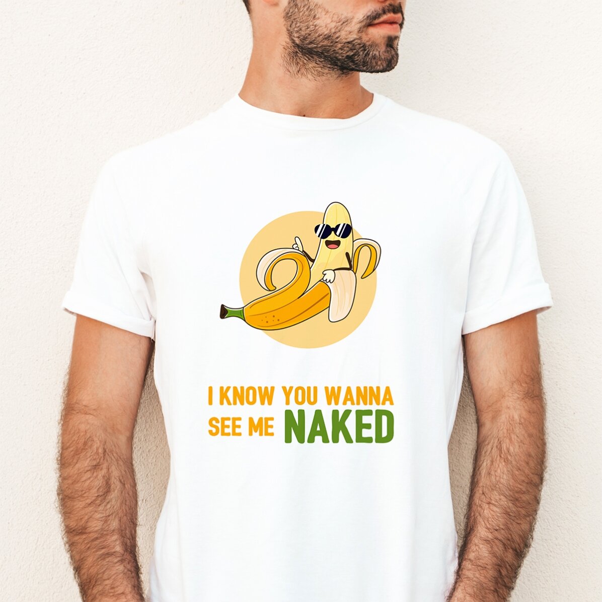 Tričko s vlastním textem – Naked Banana