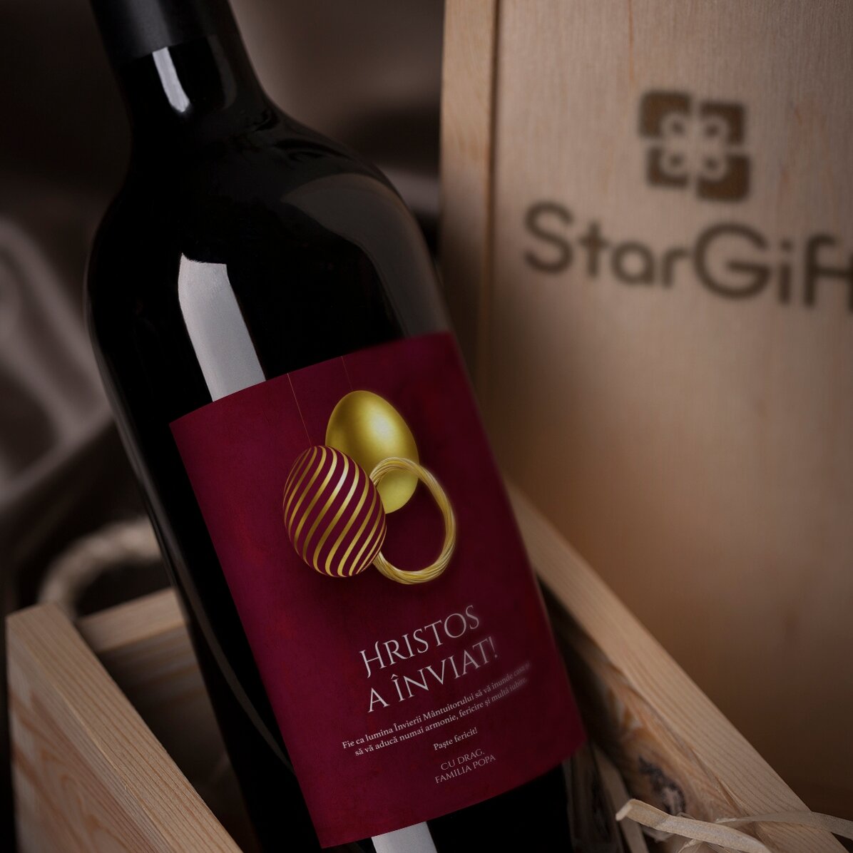 Vino s vlastním textem k Velikonocům – Kristus vstal z mrtvých!